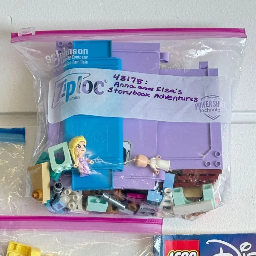 Lego Frozen & Frozen II Lot - 8 Sets With Minifigures & Manuals Olaf Anna Elsa